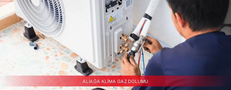 Aliağa İlçemi TCL Klima Gaz Dolumu